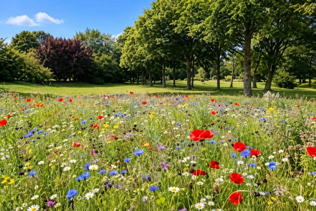 Prairie fleurie Toulouse Julien Jardinier Bio Jardinier Paysagiste