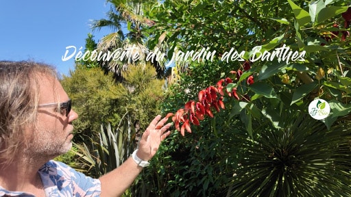 Découverte du jardin des Barthes avec Julien