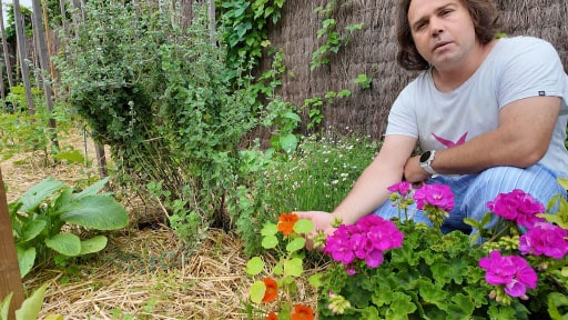 JJBIO Julien présente les fleurs compagnes